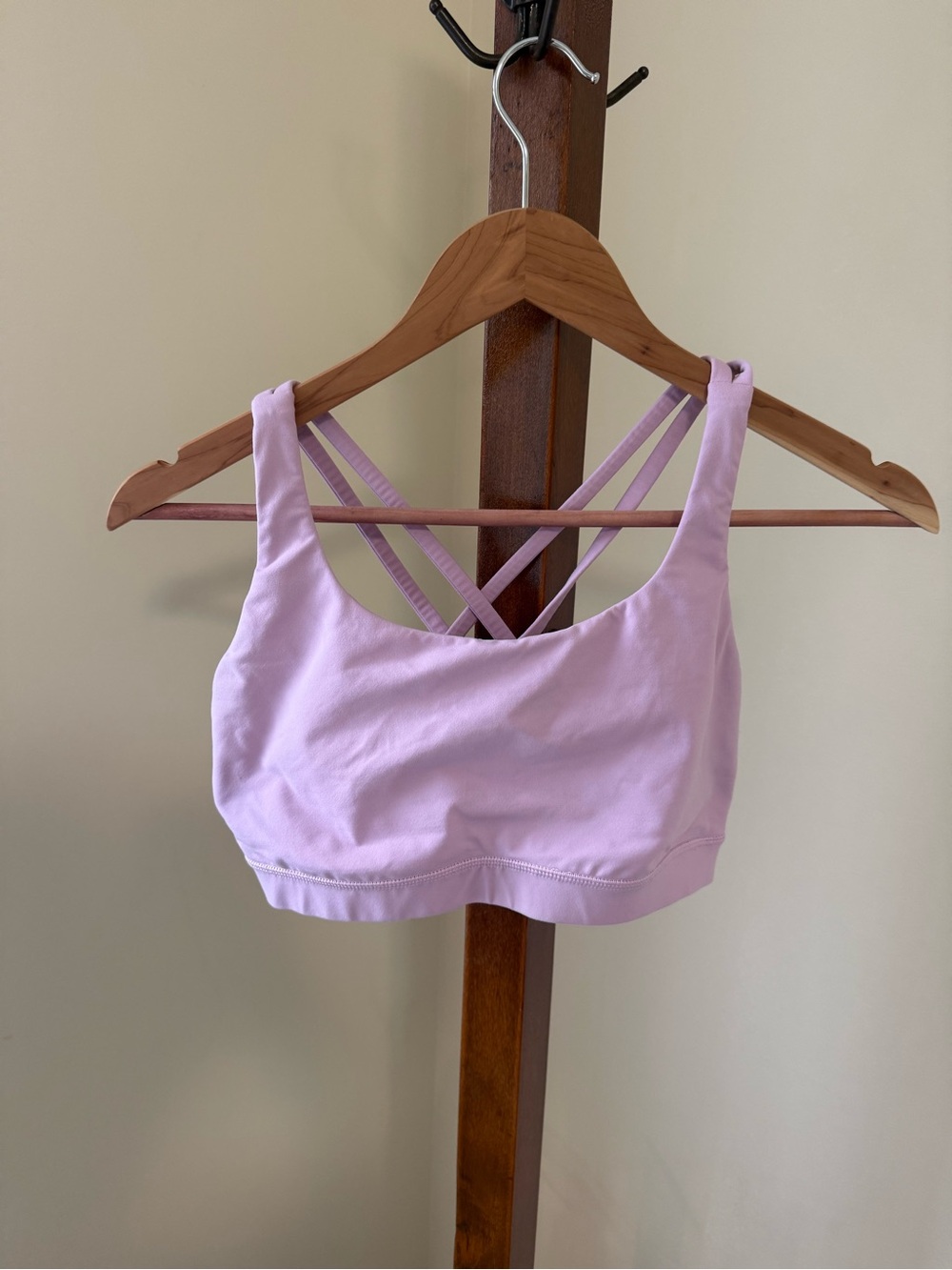 lululemon athletica Lavender Strappy Low-Impact Sports Bra